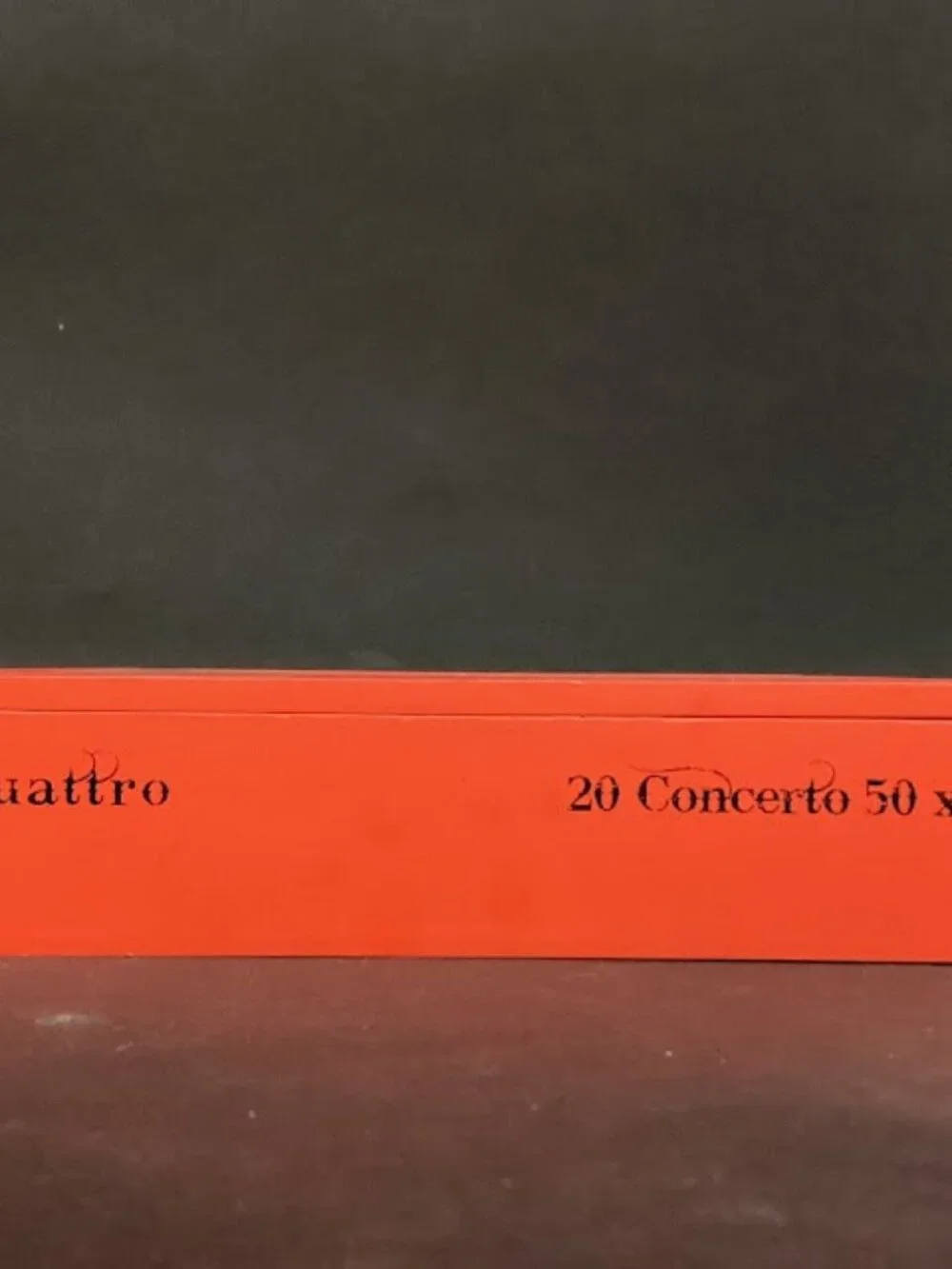 Aging Room - Concerto Quattro - Empty Wooden Cigar Box - 8.25